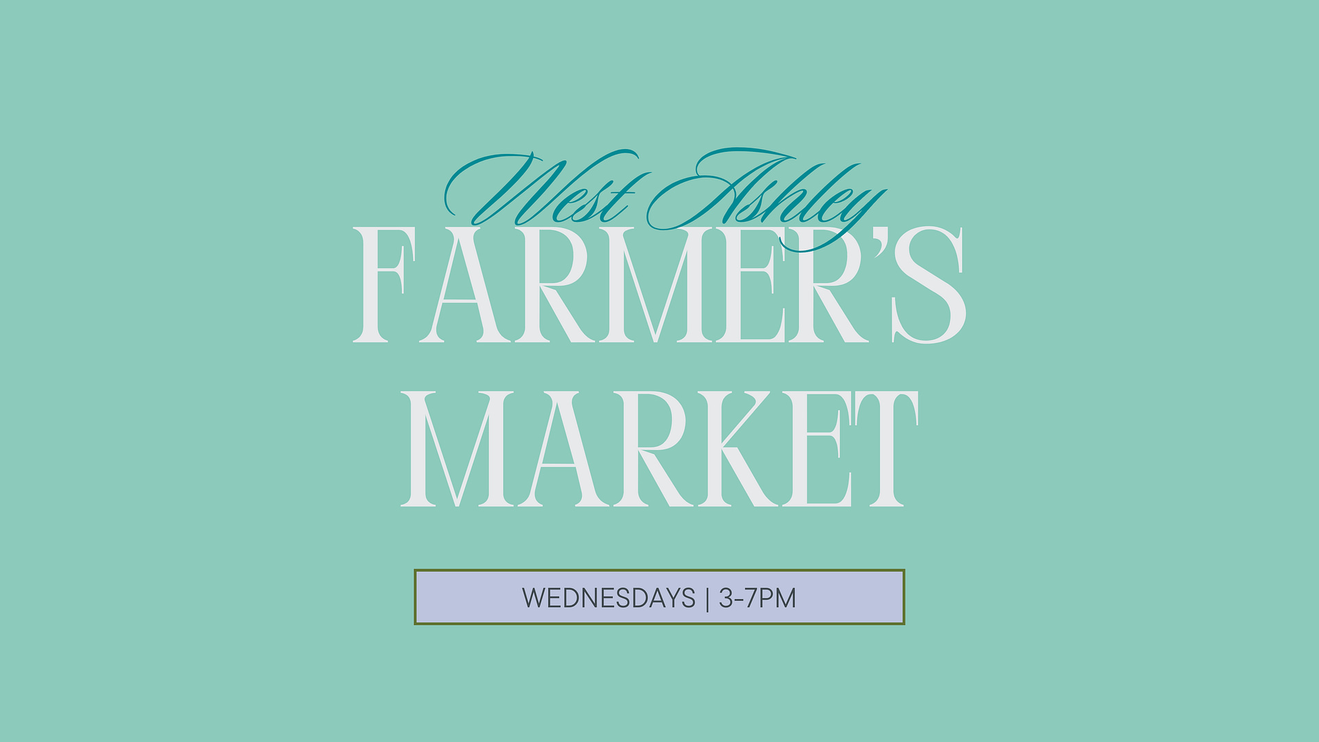 West Ashley Farmer’s Market
